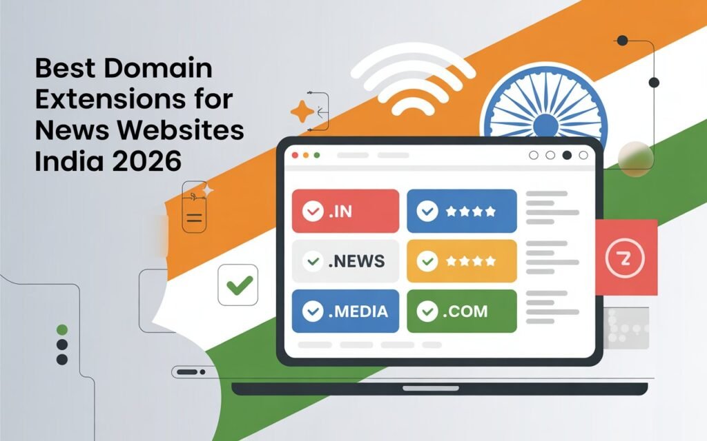 2026 में .IN .COM .NEWS या .FYI – कौनसा Domain Extension सही है?
